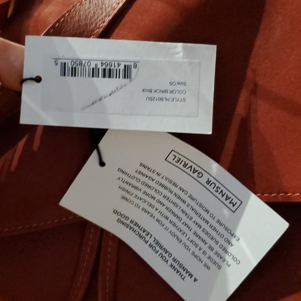 NWT Mansur Gavriel soft lady bag in Brick - Picture 2 of 8